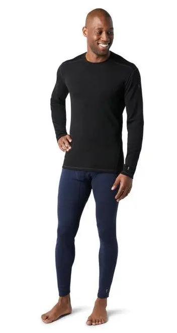 Men's Classic Thermal Merino Base Layer Crew Long Sleeve Shirt 2
