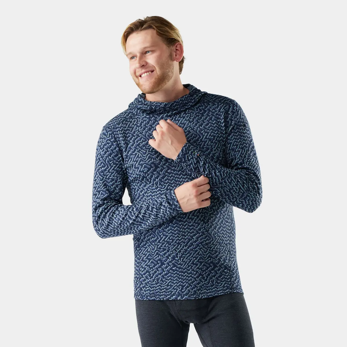 Men's Classic Thermal Merino Base Layer Hoodie 1