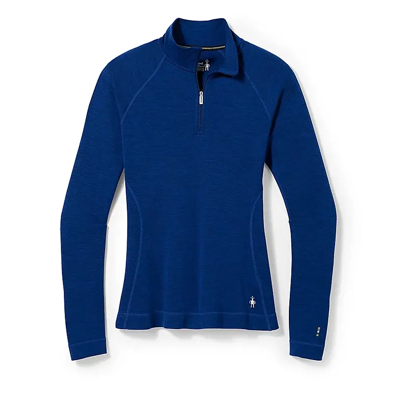 Women's Classic Thermal Merino Base Layer 1/4 Zip Jacket 1