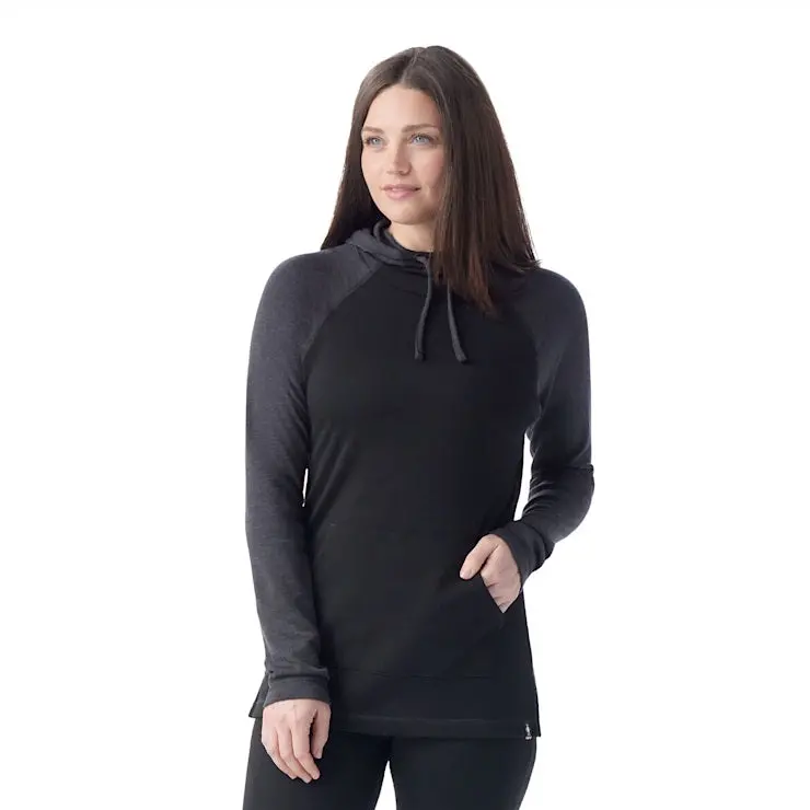 Women's Merino 250 Drape Neck Hoodie 1