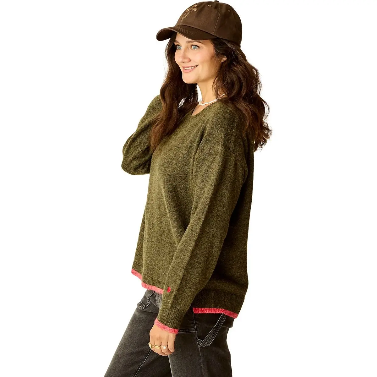 Women's Drue Fuzzy Sweater 2