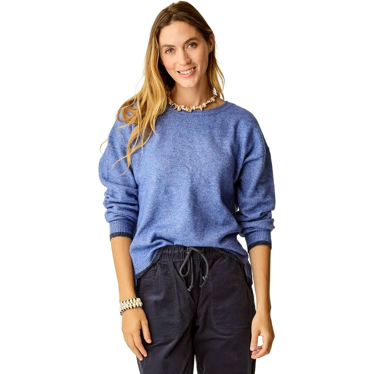 Women's Drue Fuzzy Sweater 1