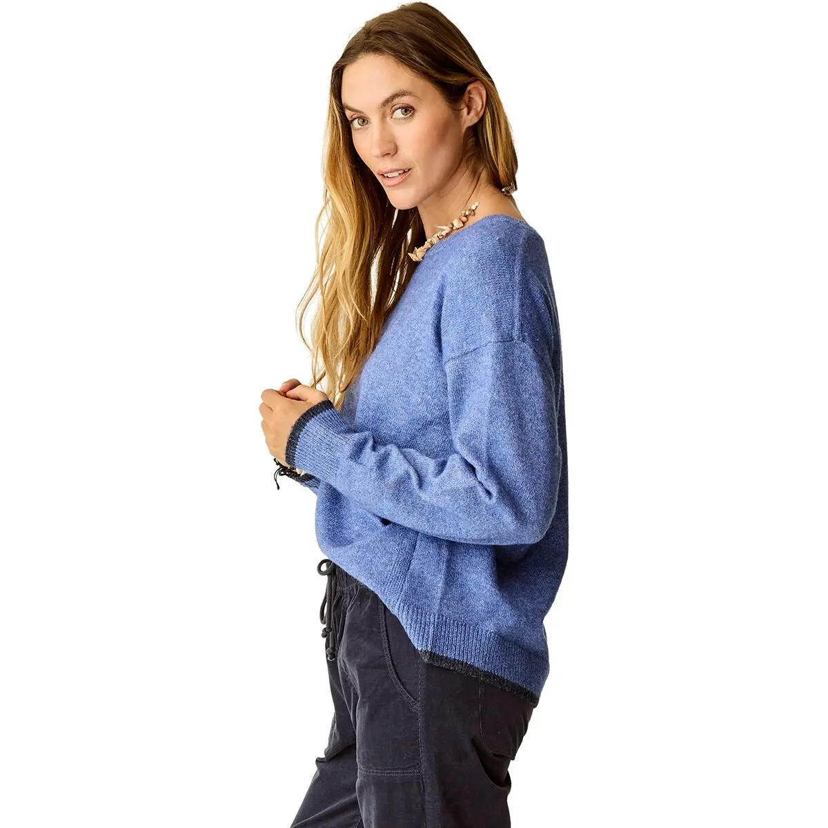 Women's Drue Fuzzy Sweater 2