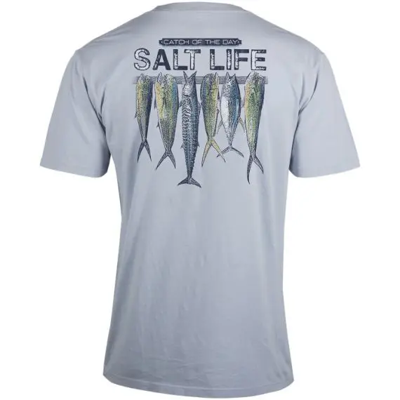 Men's Stringer Salt Wash Fishing Pocket Tee 1