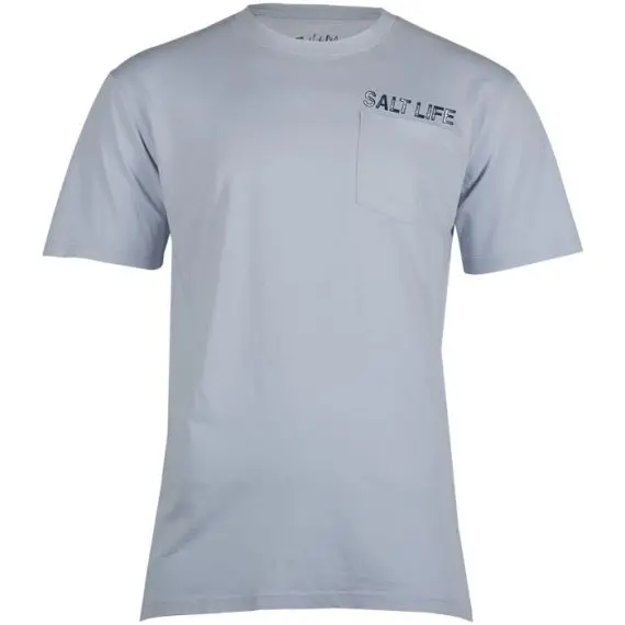 Men's Stringer Salt Wash Fishing Pocket Tee 2