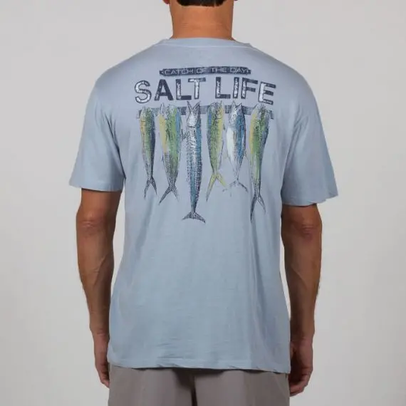 Men's Stringer Salt Wash Fishing Pocket Tee 3
