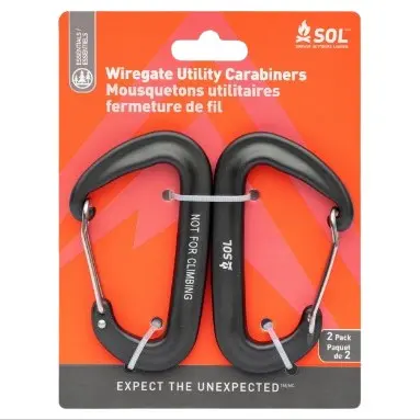 Wiregate Carabiner - 2 Pack 1