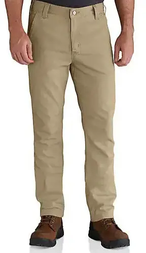 Men's Rugged Flex Relaxed Slim Fit Canvas 5-Pocket Pant 1