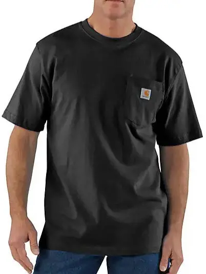 Loose Fit Heavyweight Short-Sleeve Pocket T-Shirt 1