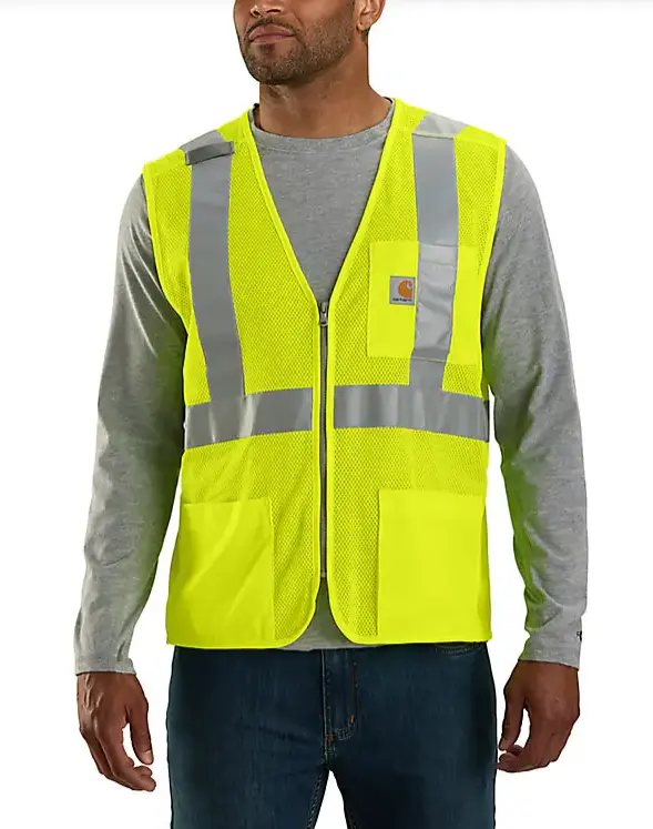 High-Visibility Mesh Multi-Pocket Class 2 Vest 1