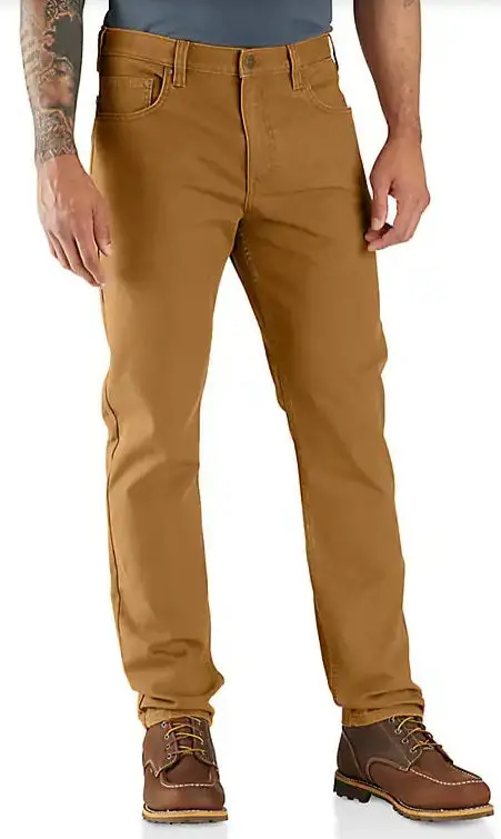 Men's Rugged Flex Slim Fit Duck Tapered 5-Pocket Pant 1