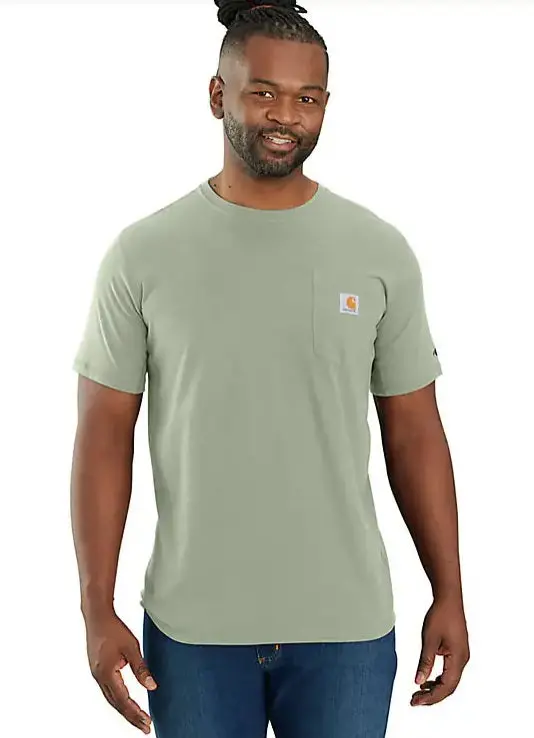 Men's Force Relaxed Fit Midweight Short-Sleeve Pocket T-Shirt 1