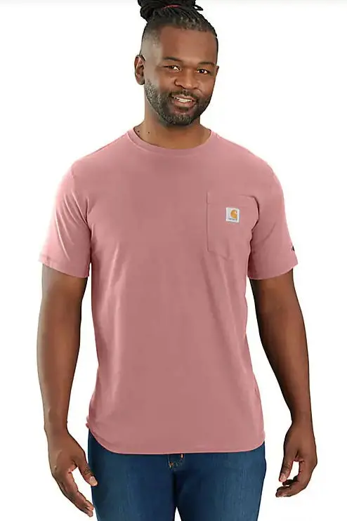Men's Force Relaxed Fit Midweight Short-Sleeve Pocket T-Shirt 1