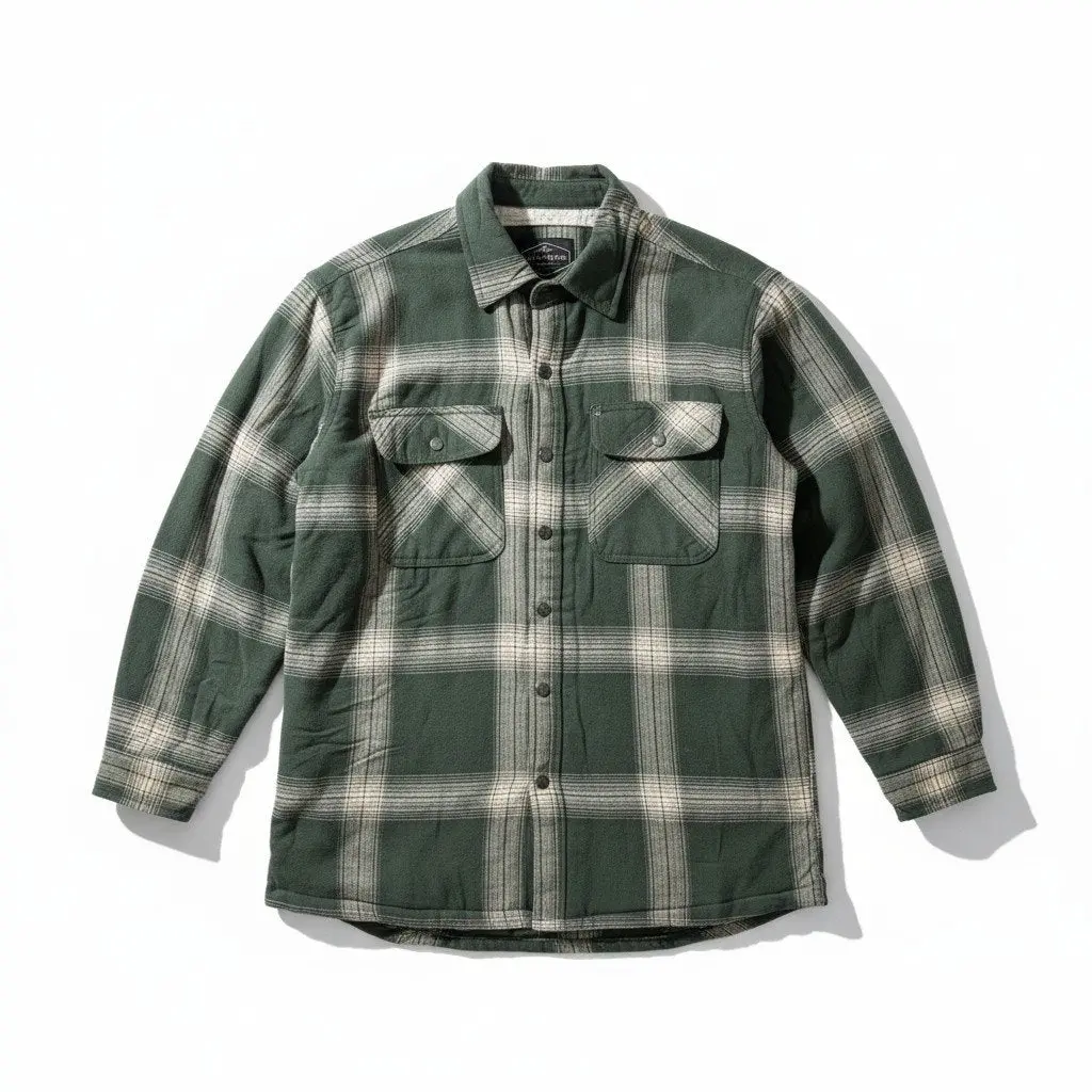 Men's Shenandoah Snap Front Sherpa Lined Flannel 3