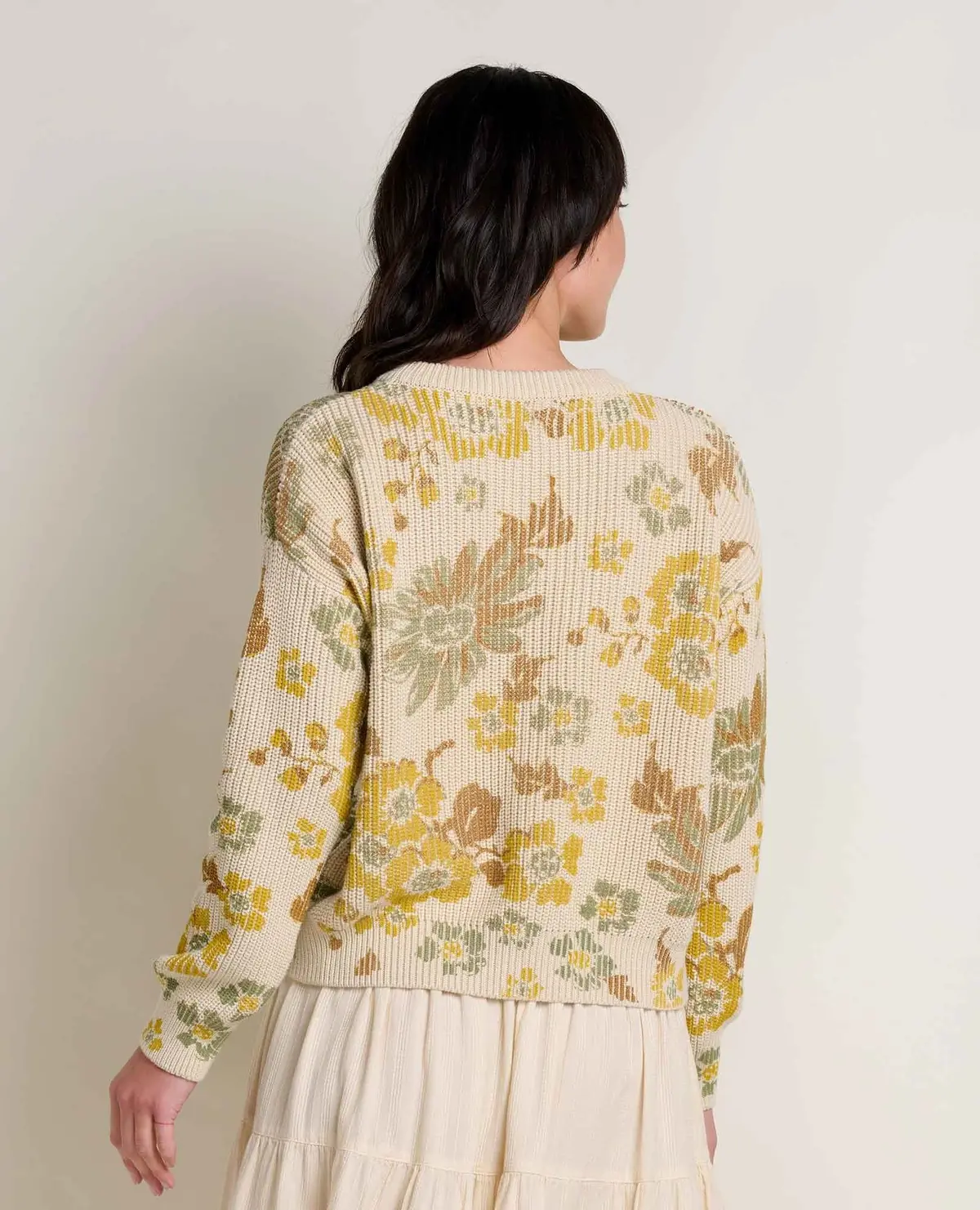 Women's Bianca Pattern Crew Sweater 2