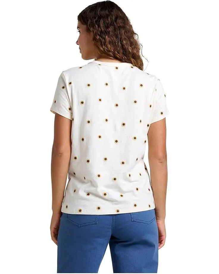 Women's Primo Crew Embroidered Short Sleeve Shirt 2