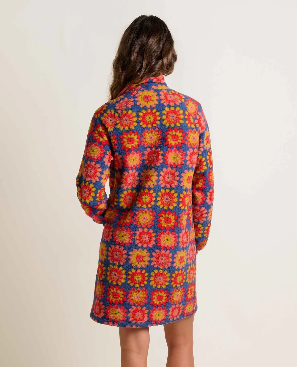 Women's Campo Fleece 1/4 Snap Dress 2