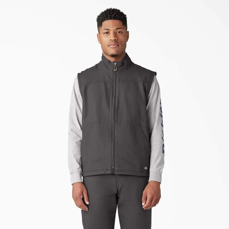 Men's Duck Sherpa Lined Vest 1