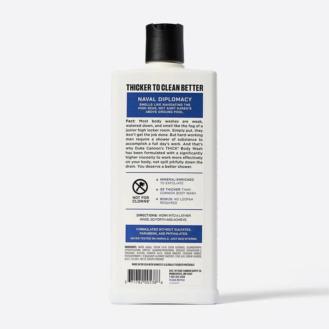 Thick Body Wash - (Naval Diplomacy) 2