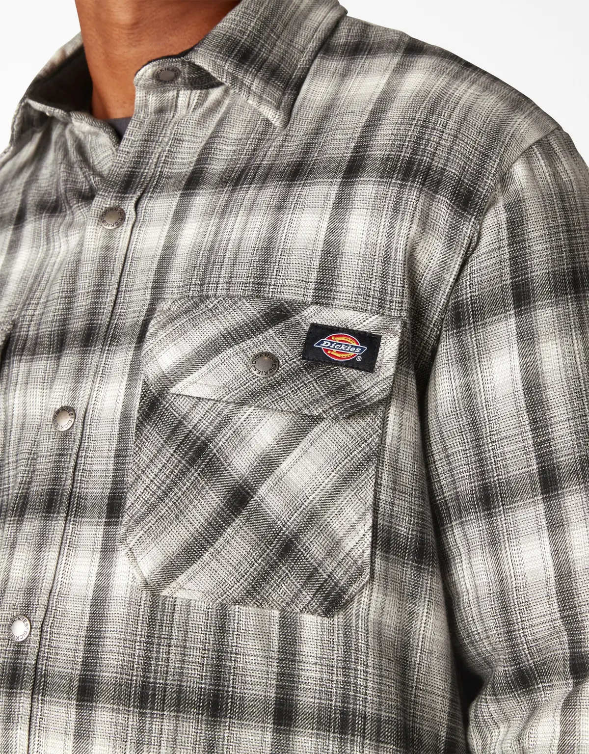 Sherpa Lined Flannel Shirt Jacket W/ Hydroshield 5