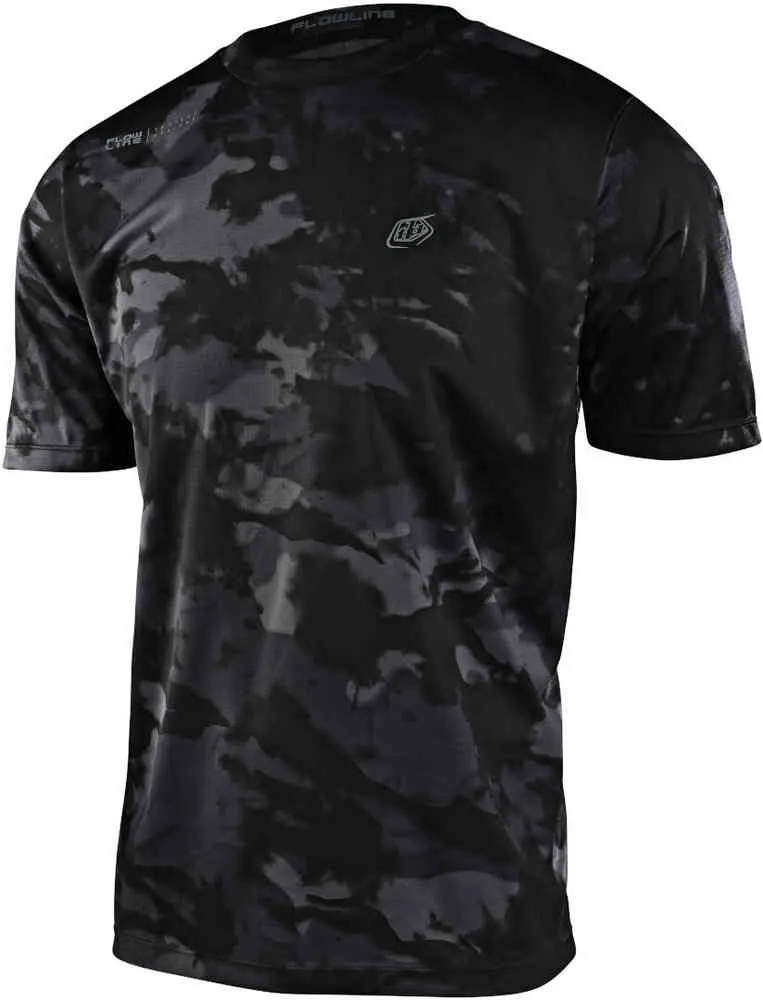 Jerseys Tld Manga Corta Flowline Covert Blk 1