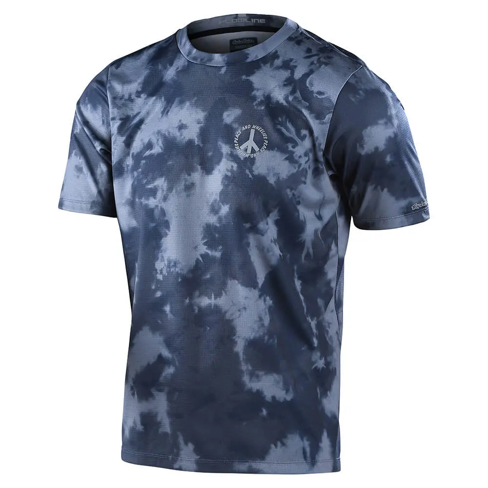 Jerseys Manga Corta Tld Flowline Plot Charcoal 1