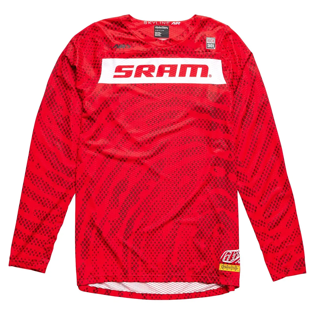 Jerseys Troy Lee Designs Ls Skyline Air Sram Roots Fiery Red 1