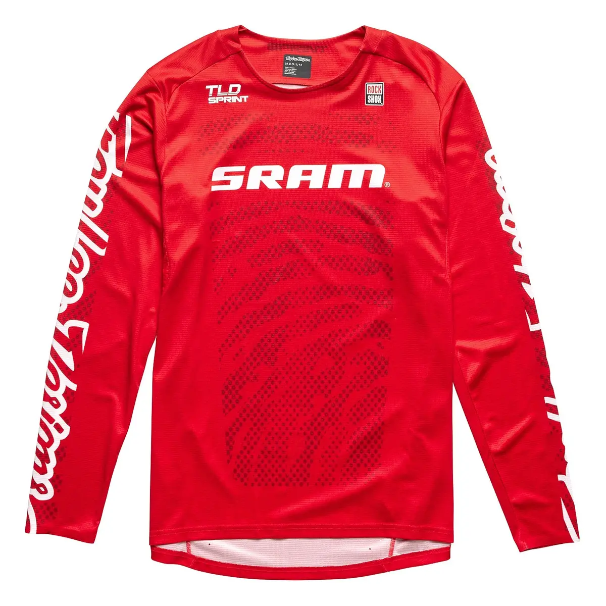 Jerseys Troy Lee Designs Ls Sprint Sram Roots Red 2024 1