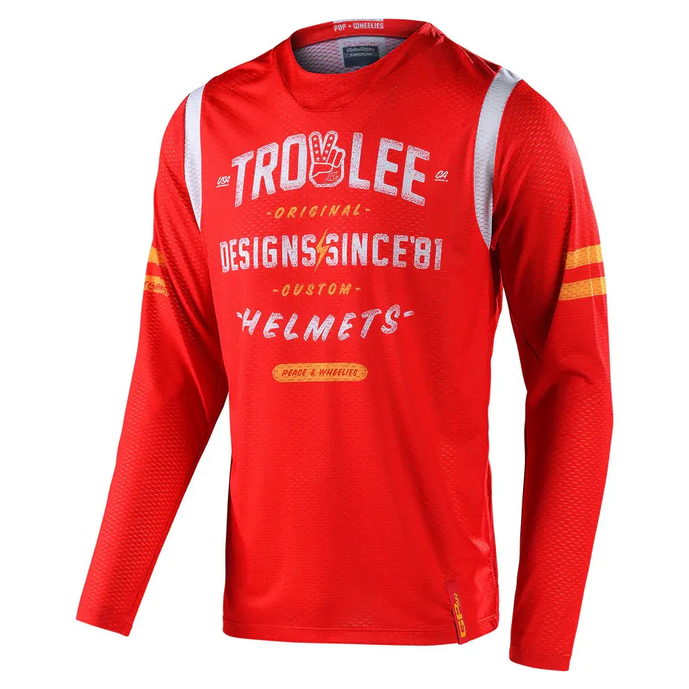 Jersey Troy Lee Designs Gp Air Rolll-Out Red 1