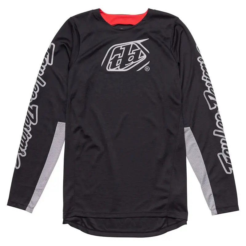 Jersey Troy Lee Designs Gp Pro Icon Blk/Gray 1