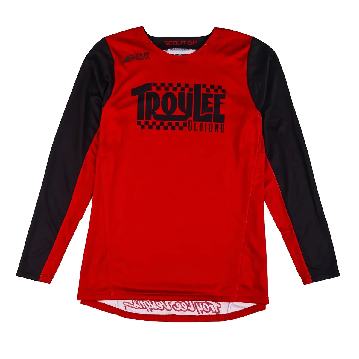 Jerseys Troy Lee Designs Scout Gp Big Lee Burned Red/Blk 1