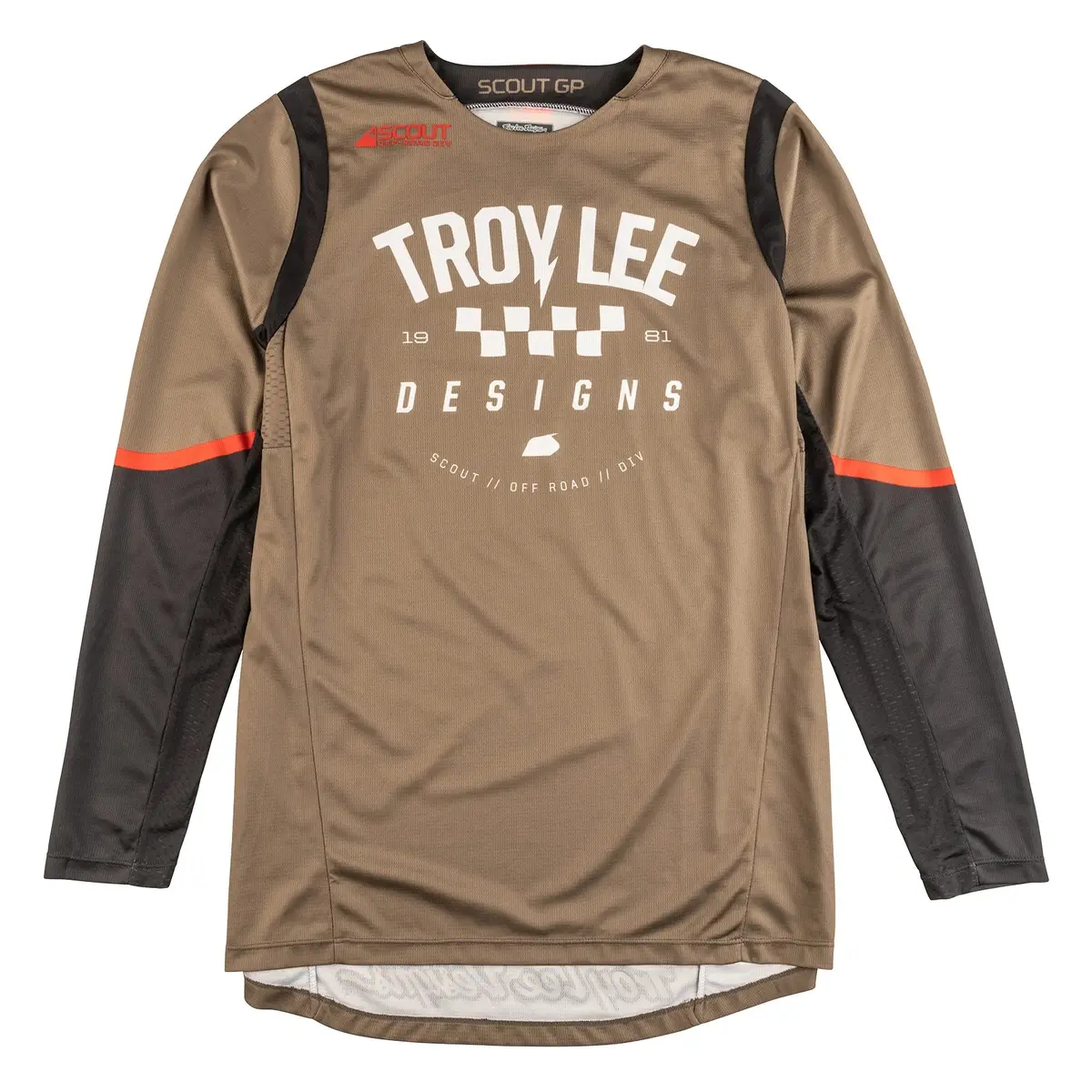 Jerseys Troy Lee Designs Scout Gp Ripper Tarmac Olive 1