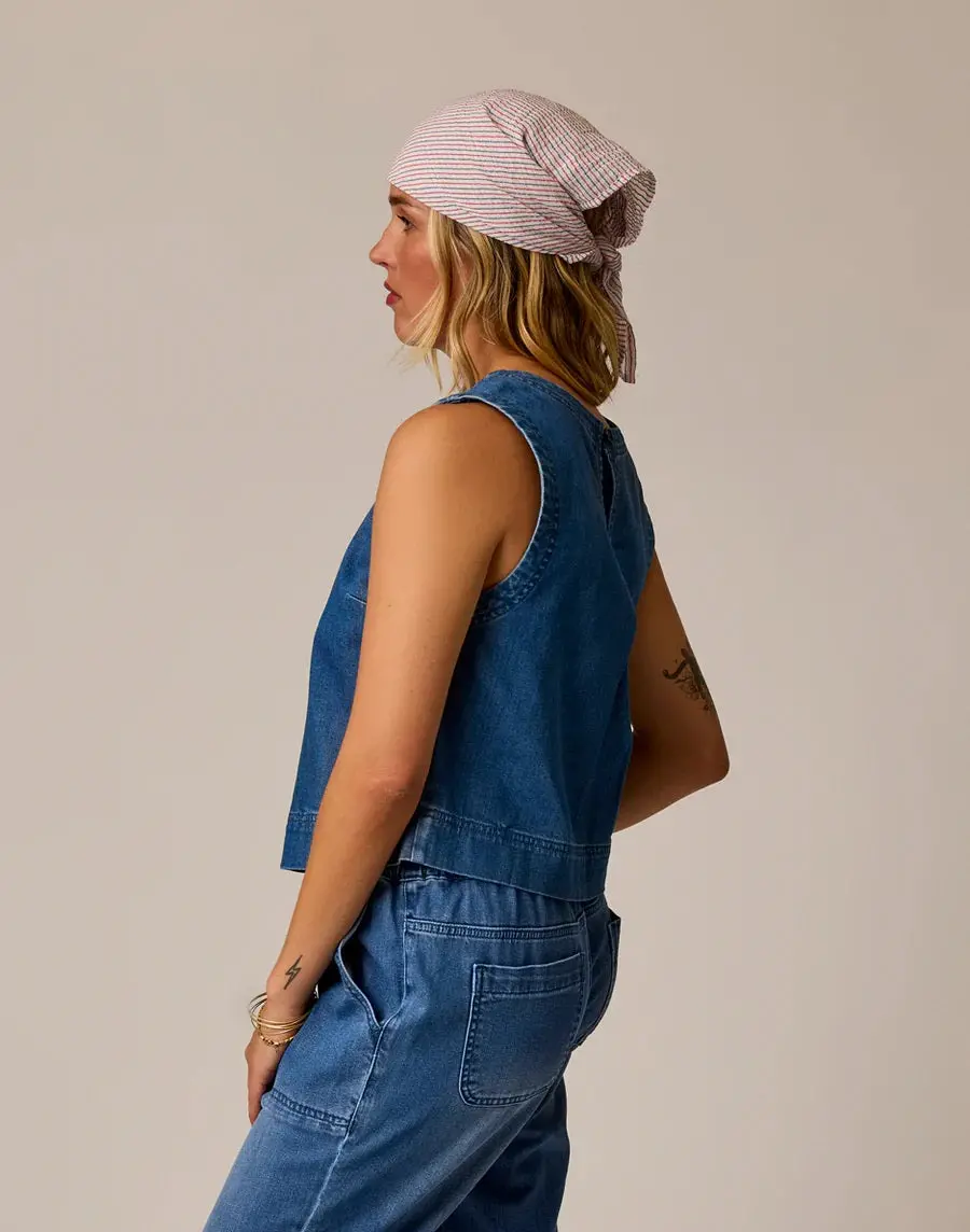 Susie Denim Tank 2