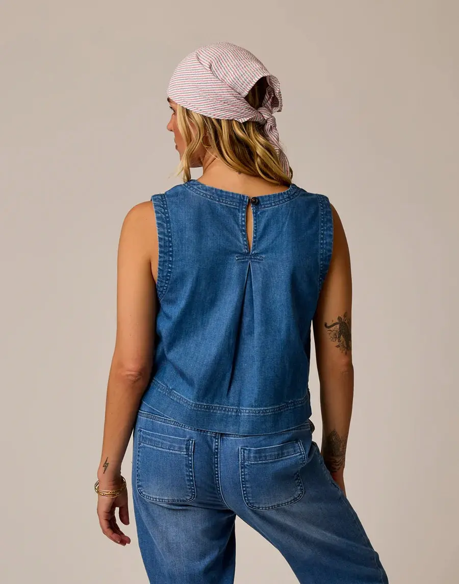 Susie Denim Tank 3