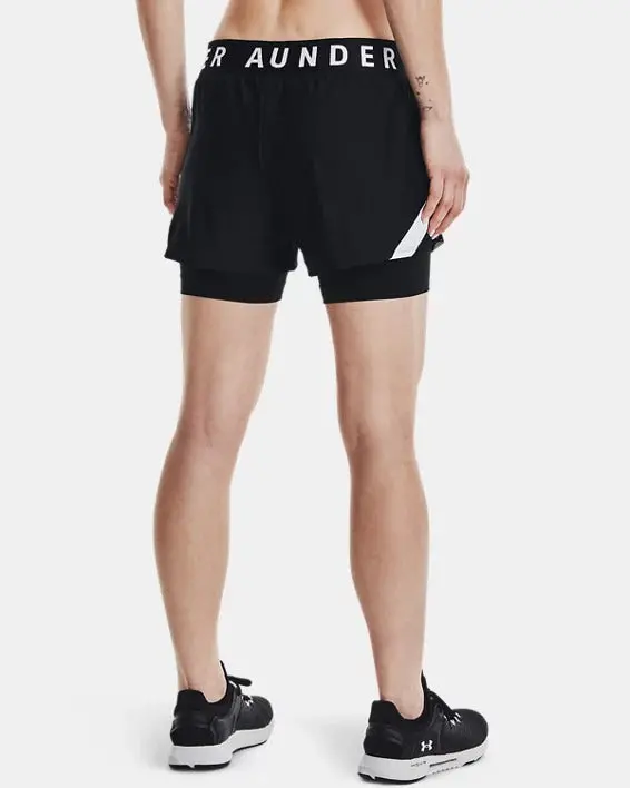 Women`S Ua Play Up 2-In-1 Shorts 3