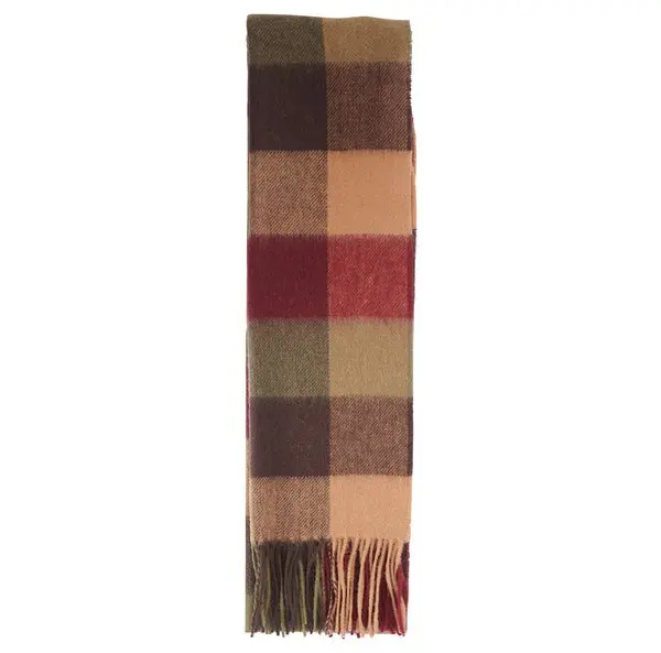 Lambswool Tattersall Scarf 1