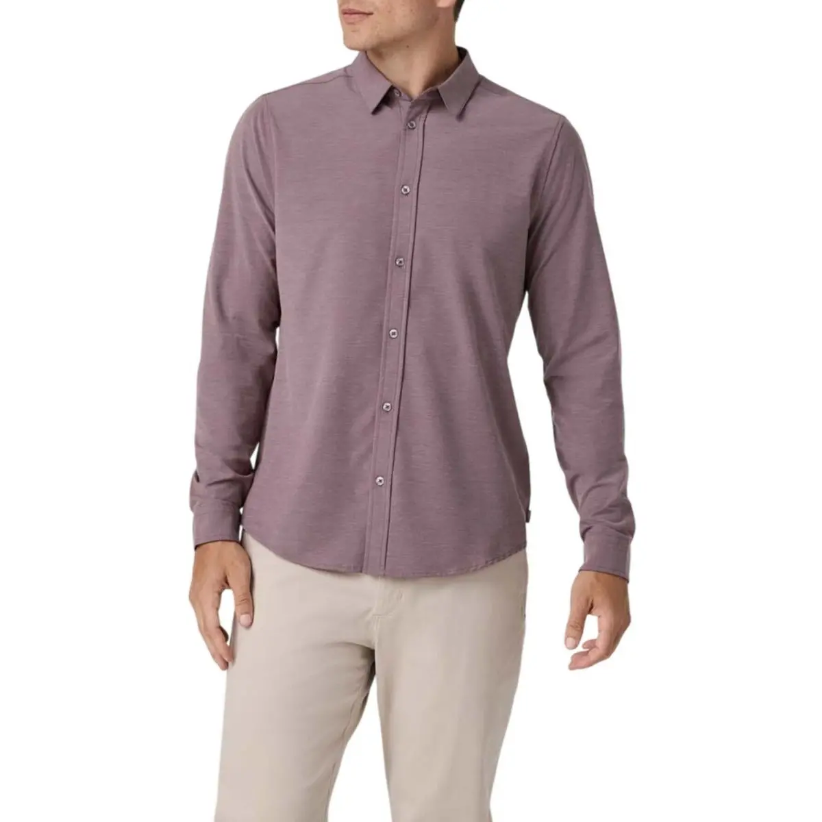 Men's Long Sleeve Bridge Button Down Shirt 1