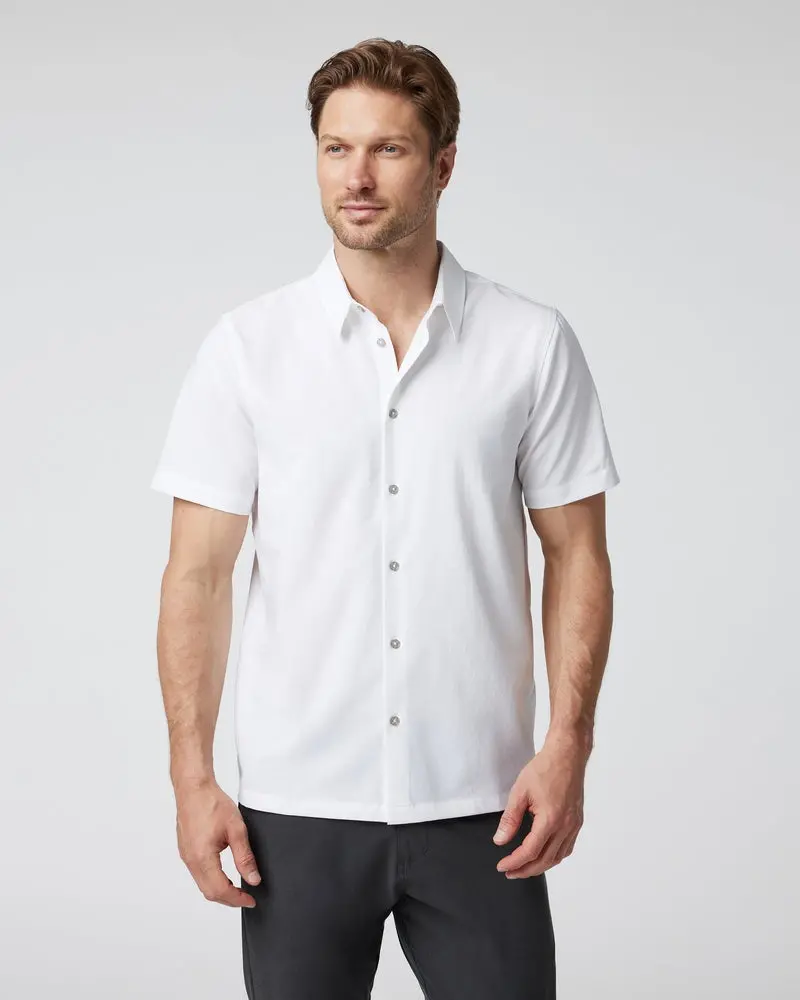 Men's Short Sleeve Manhattan Button Down 1