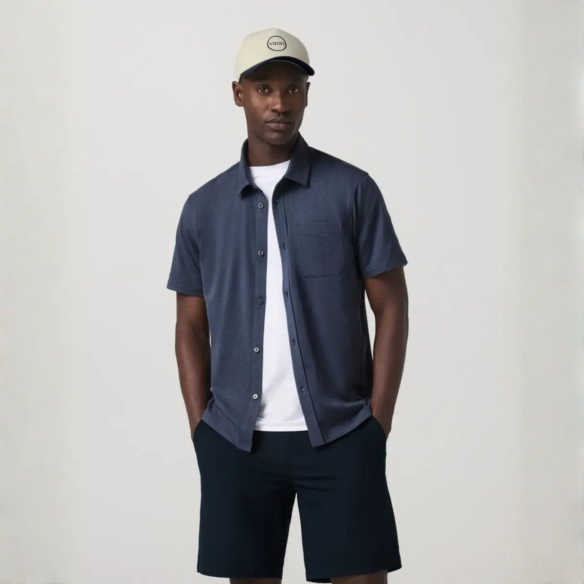 Men's Short Sleeve Ponto Button Down 2