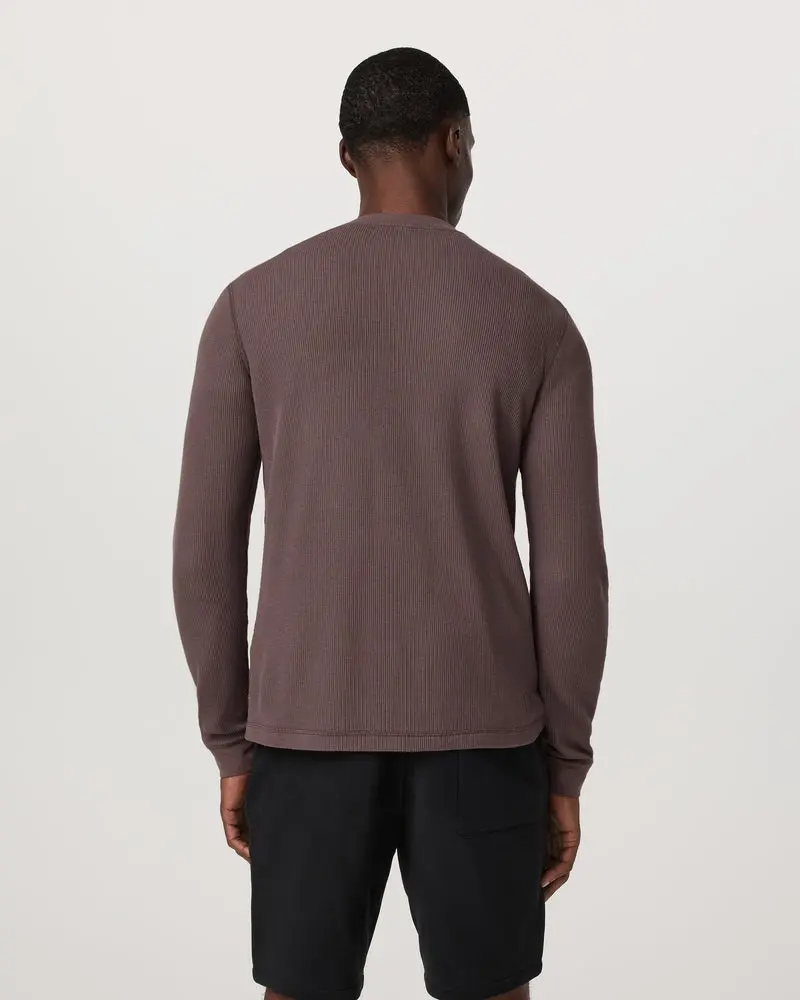 Men's Waffle Crew Long-Sleeve Shirt 2