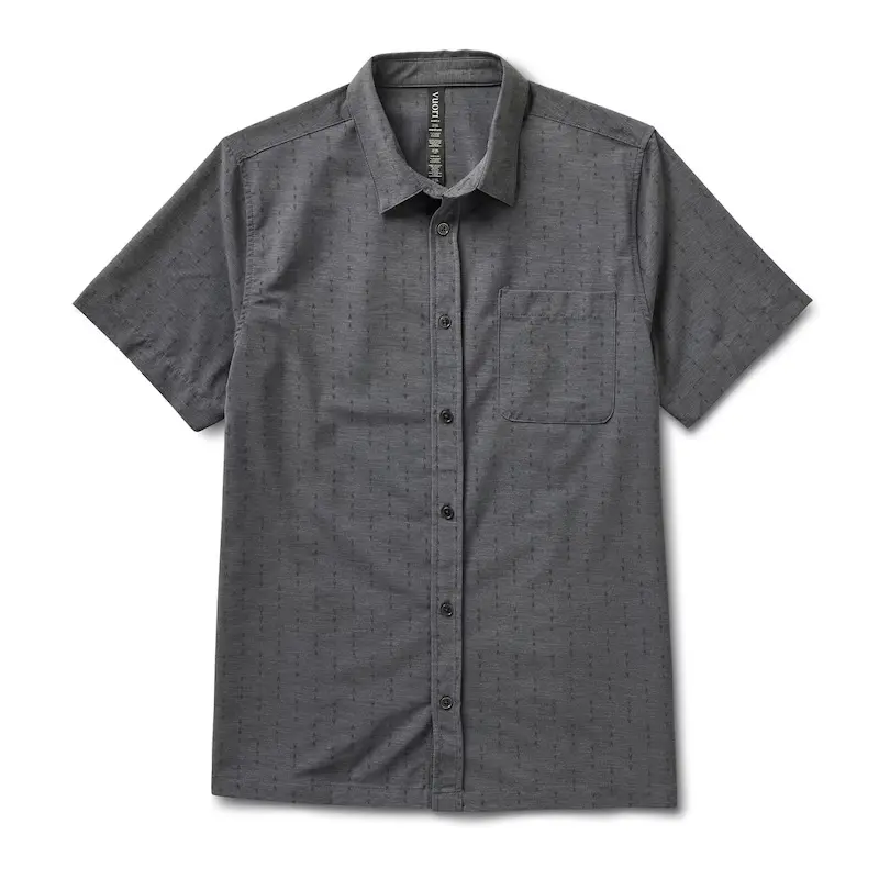 Men's Short Sleeve Bridge Button Down Shirt 1