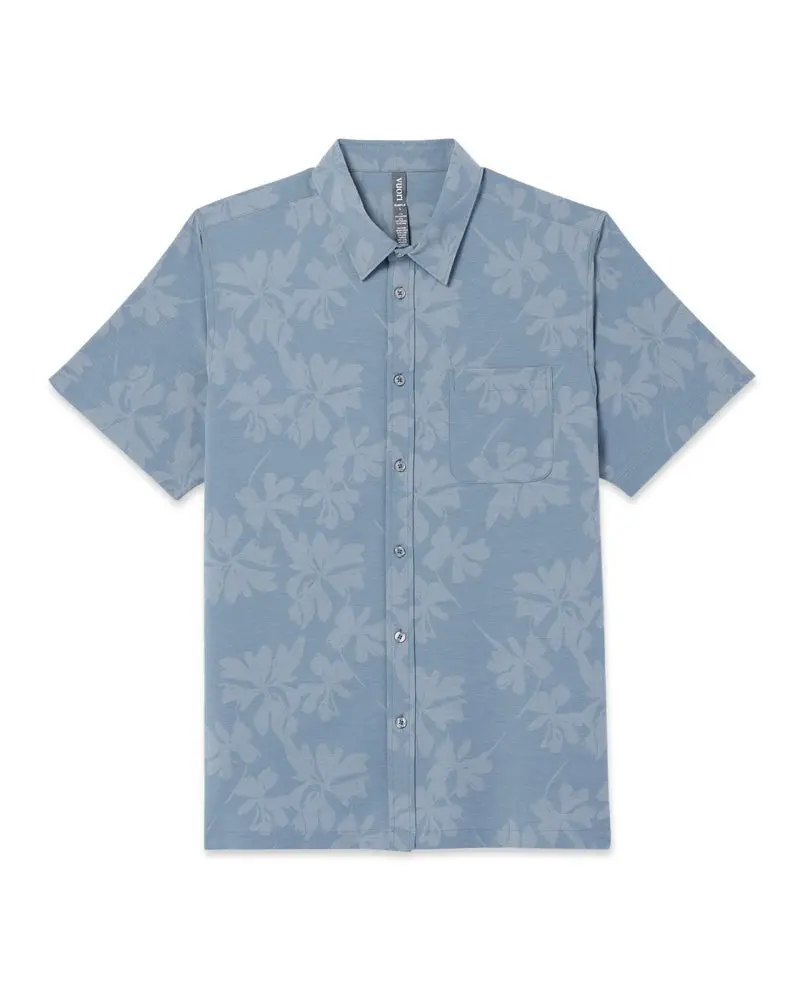 Men's Short Sleeve Bridge Button Down Shirt 1