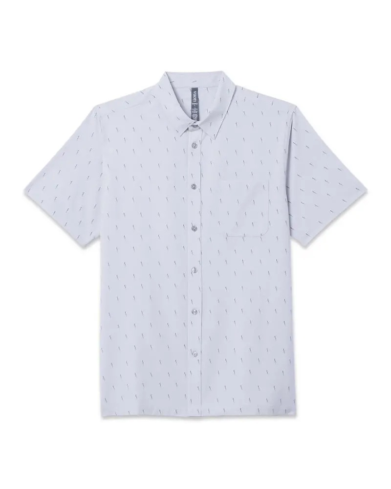 Men's Short Sleeve Bridge Button Down Shirt 1