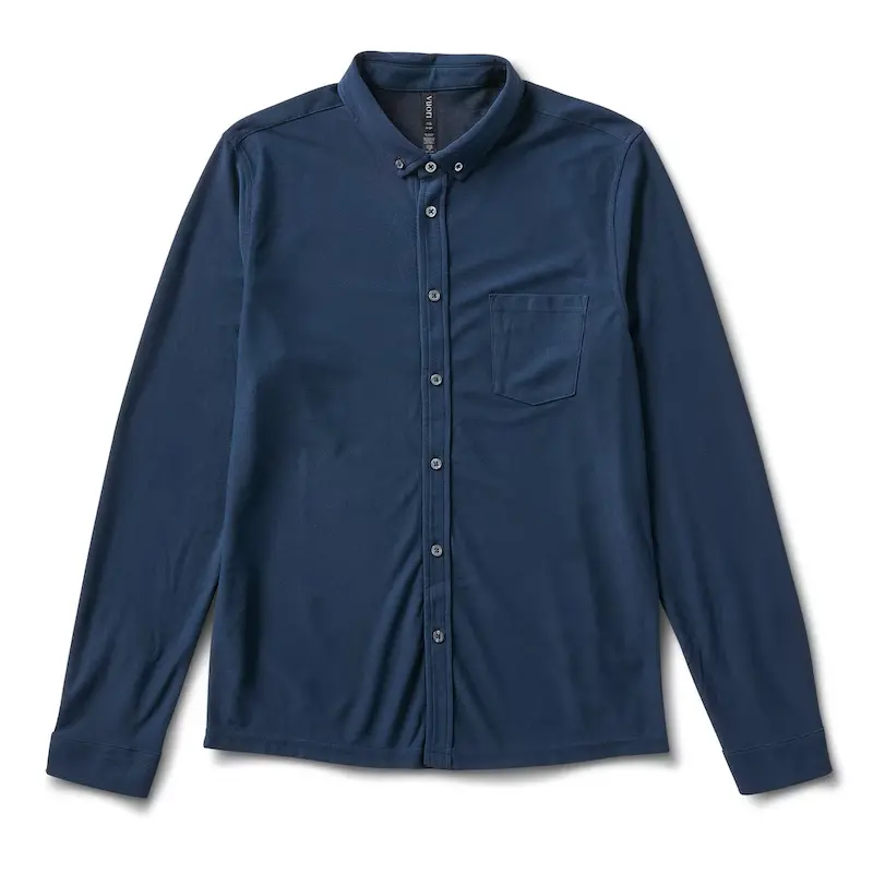 Men's Ace Button Down Long Sleeve Shirt 1
