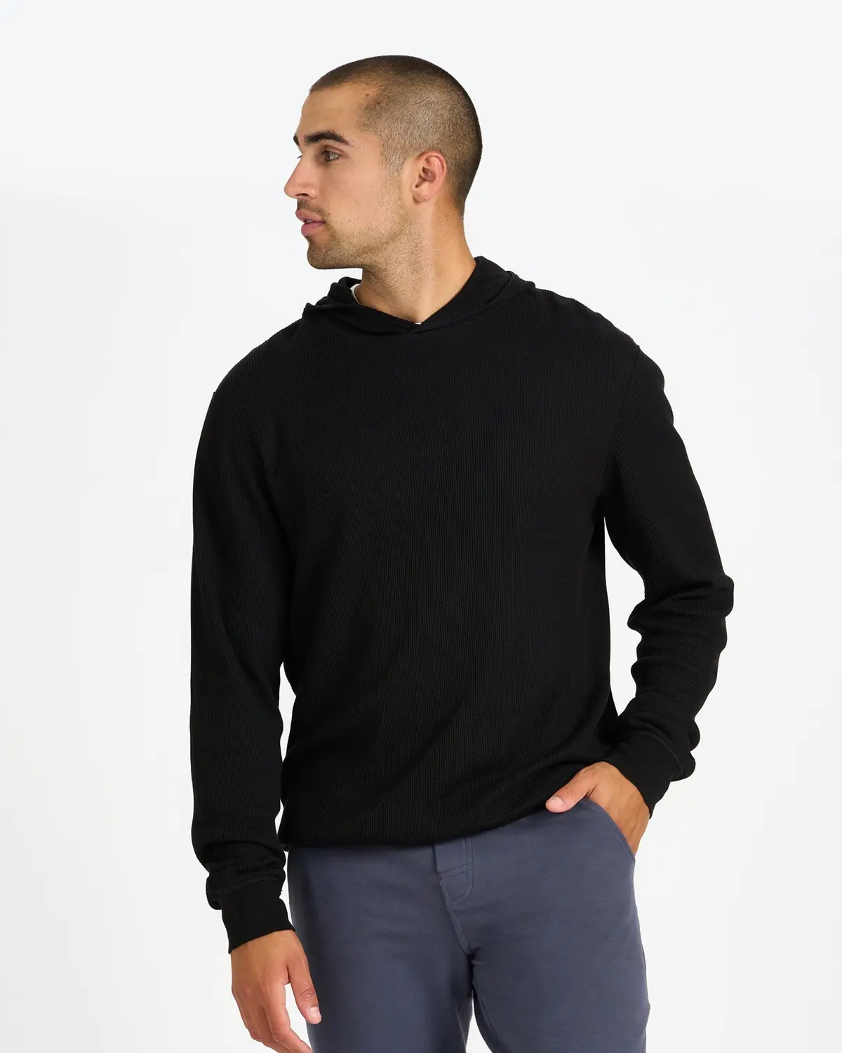 Men's Waffle Hoodie 2