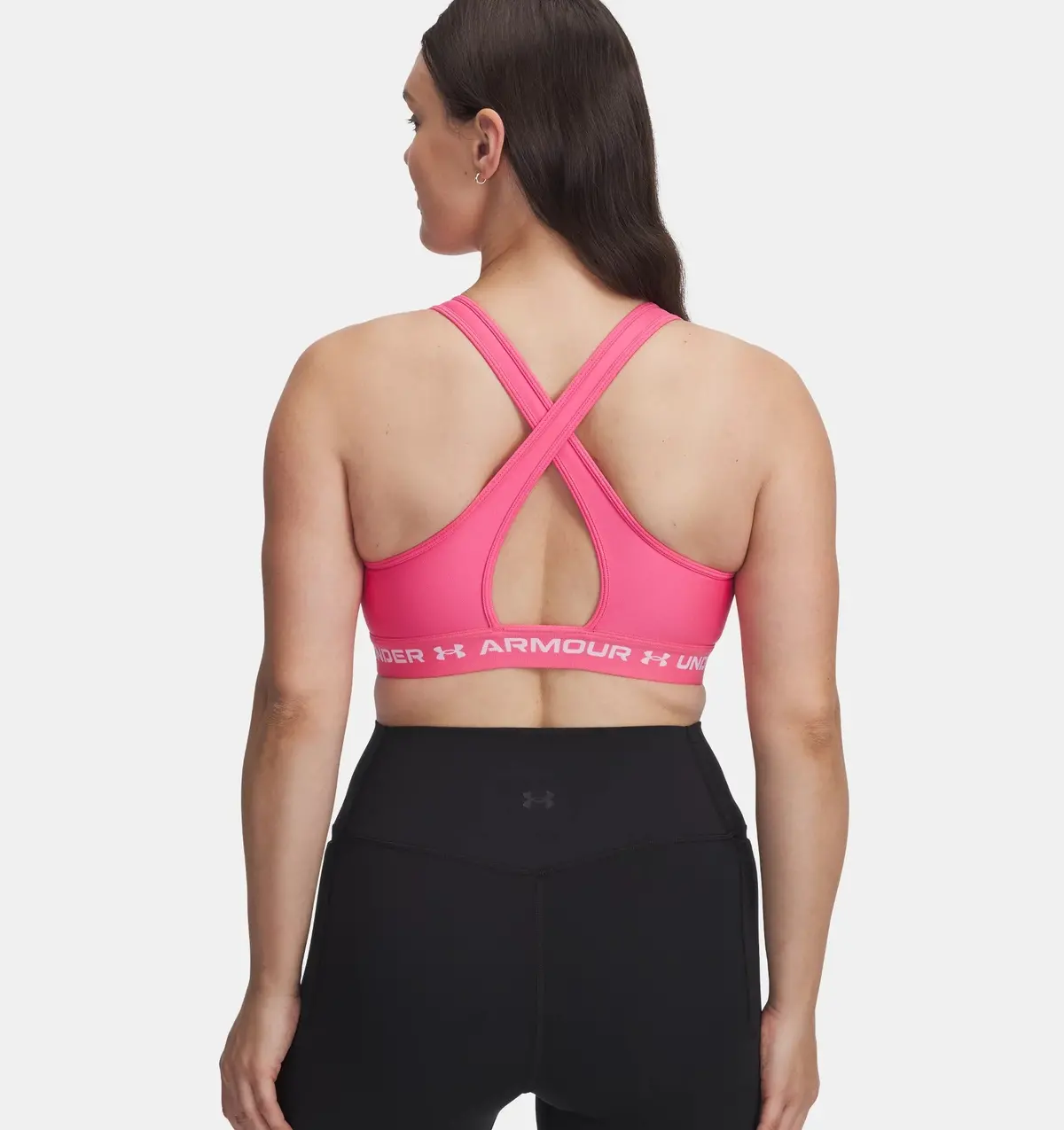 Women's Armour Mid Crossback Sports Bra 4