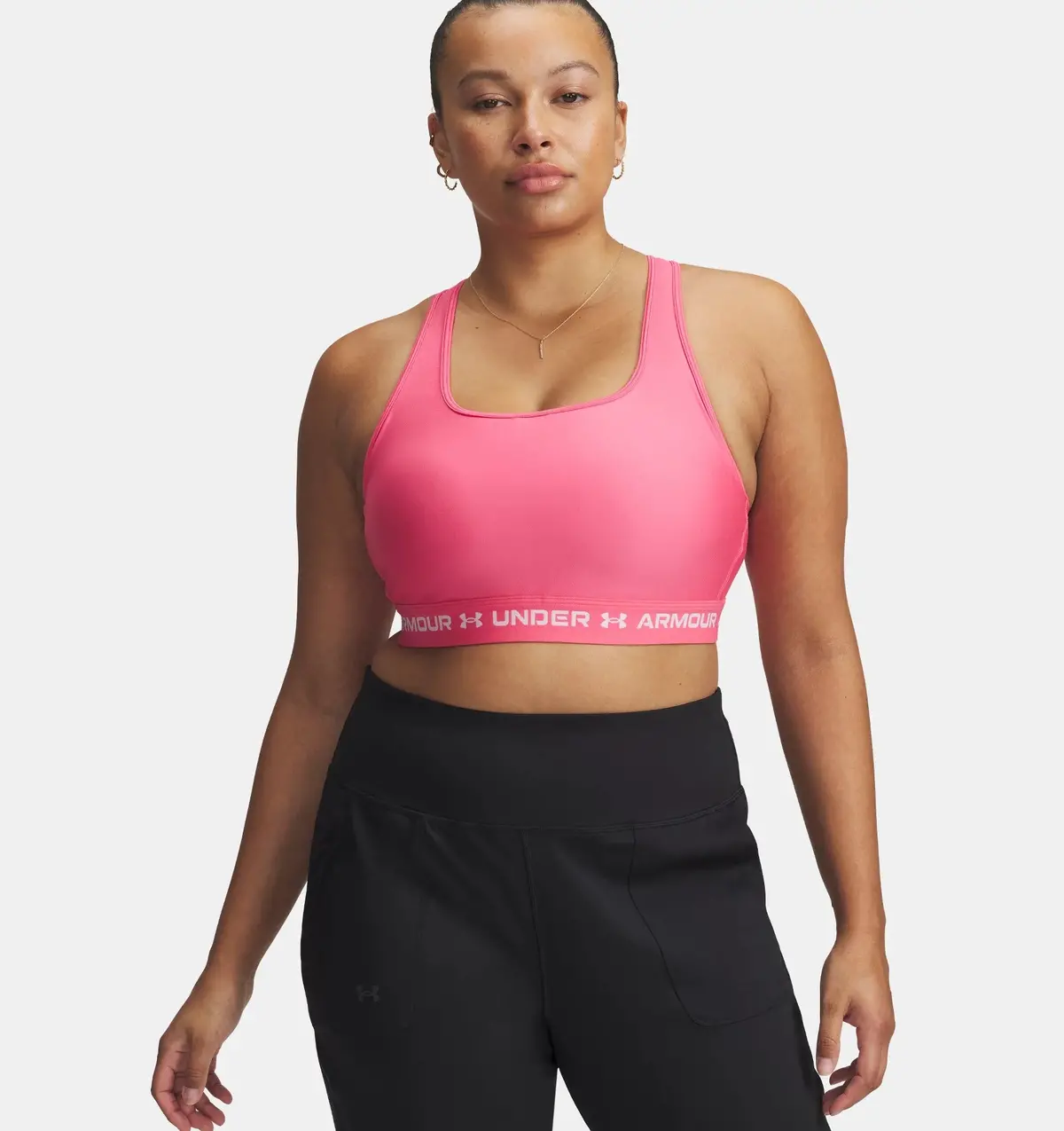 Women's Armour Mid Crossback Sports Bra 5