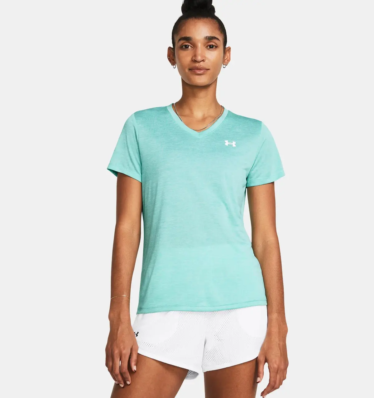 Women's Tech Twist V-Neck Short Sleeve 1