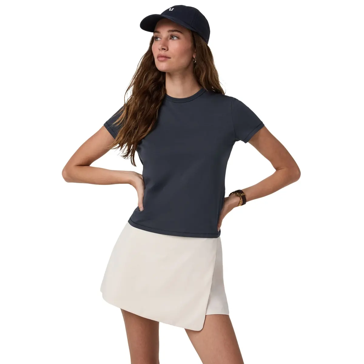 Women's Short Sleeve Feather Classic Tee 1