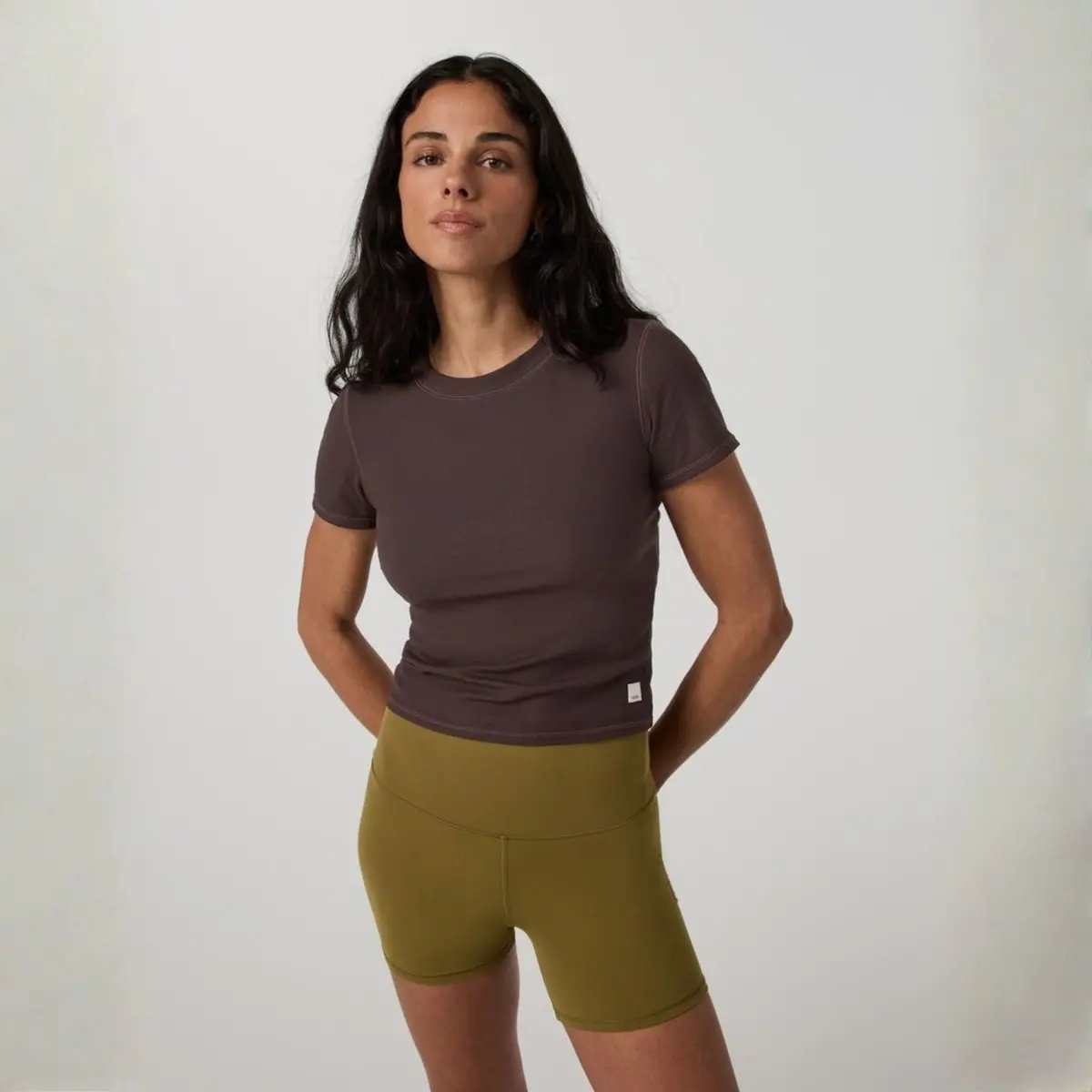 Women's Pose Fitted Tee Shirt 1